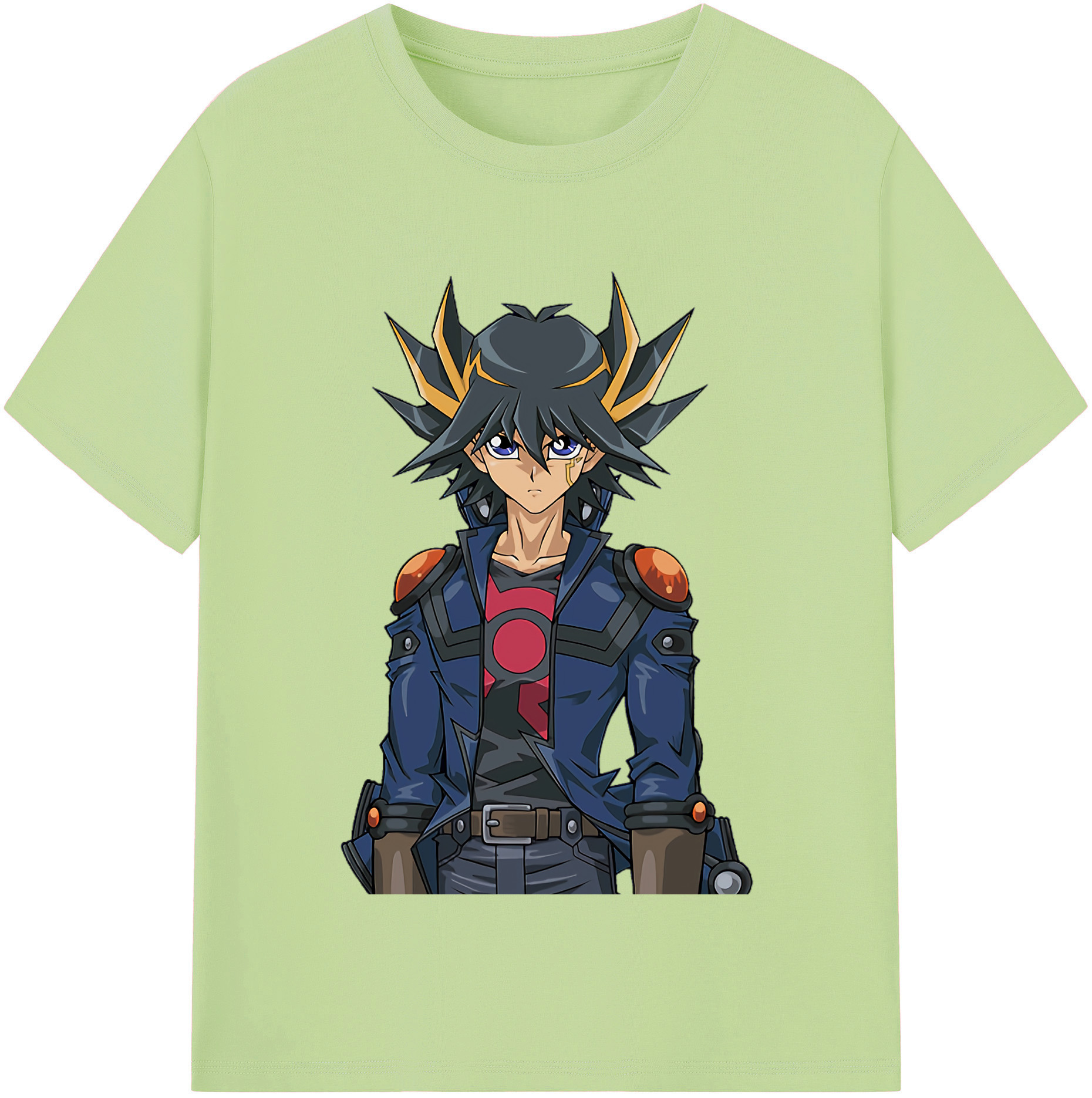 （画像用） 遊☆戯☆王 Yu-Gi-Oh! 綿100％半袖Tシャツ（フロントプリント）